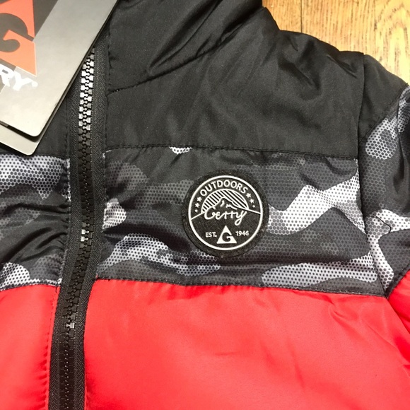 Gerry Kids Reversible Jacket, Red - 2T - Picture 3 of 8